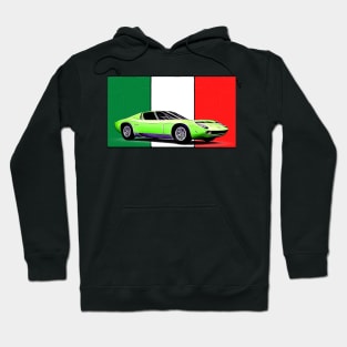 Miura Italian Print Hoodie